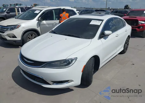 2016 Chrysler 200 C из США, поврежденный, VIN 1C3CCCCG3GN185256